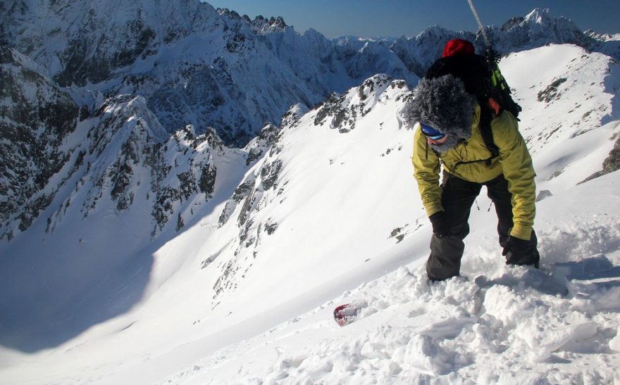 Přerovská úderka Proti větru jezdí zásadně pouze na splitboardech