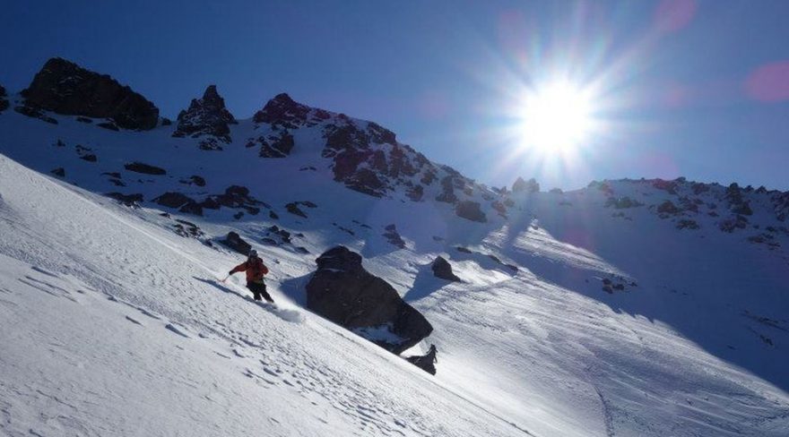 Lyžování za domem v Queenstownu