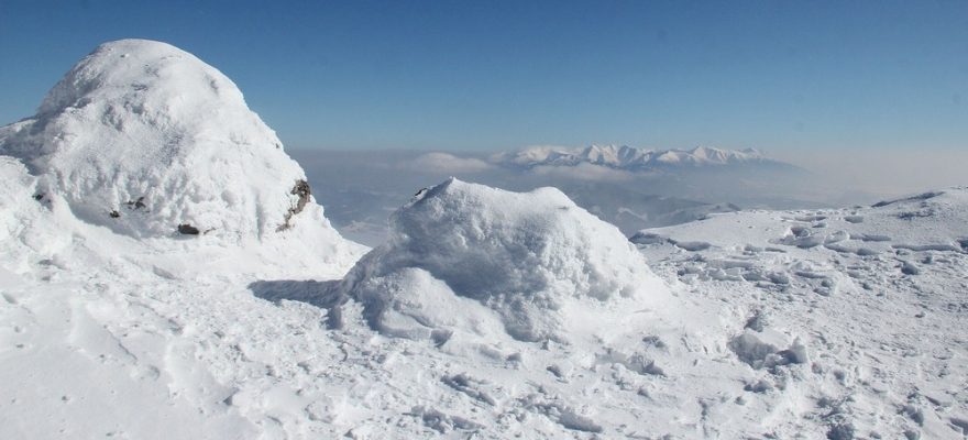 Západní Tatry z Veľkého Choče