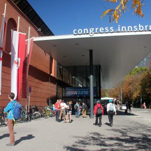 Vstup do Congress center Innsbruck