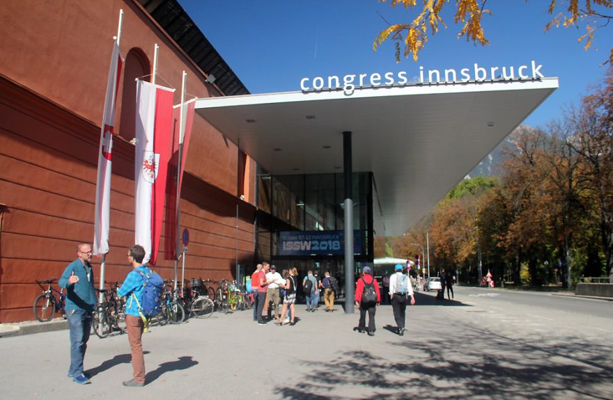 Vstup do Congress center Innsbruck