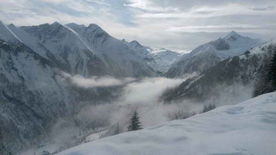 Výhledy od chaty Glocknerblick