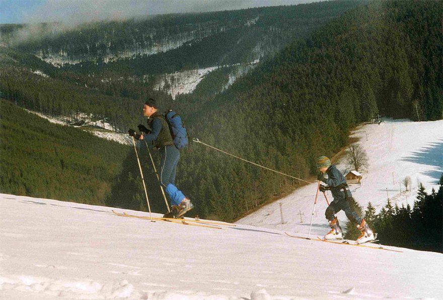 S dětmi ze Zlatníku na Lysou 2005