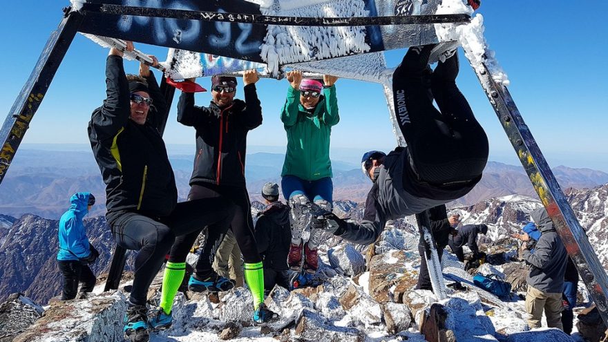 Jebel Toubkal 4167 m, Maroko 2018 