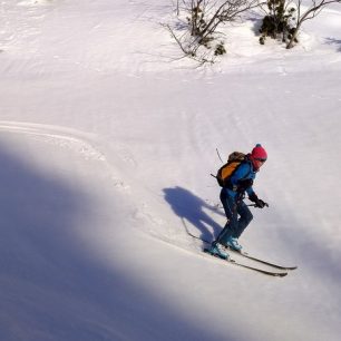 Dojezd k Svatopetrskému potoku