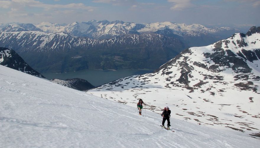 Stoupání na Dronningkrona (1816 m)