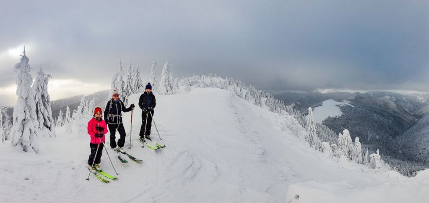 Na skialpech zažijete dobrodružství. Velká Fatra, výstup na vrchol Skalná Alpa