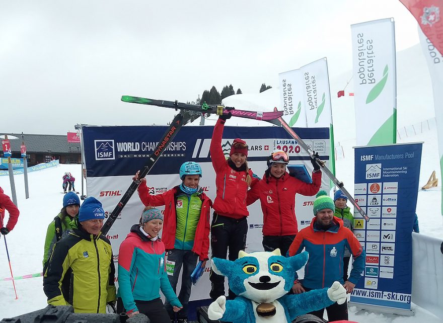 Druhé místo na Mistrovství světa ve skialpinismu za sprint 2019