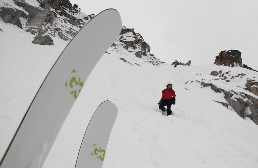 Cestou na Pico de Maladeta zůstaly G3 SEEKr pod rozbitým žlabem