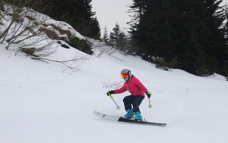 Na 154 cm dlouhých G3 FINDr na Jahorině v Bosně a Hercegovině