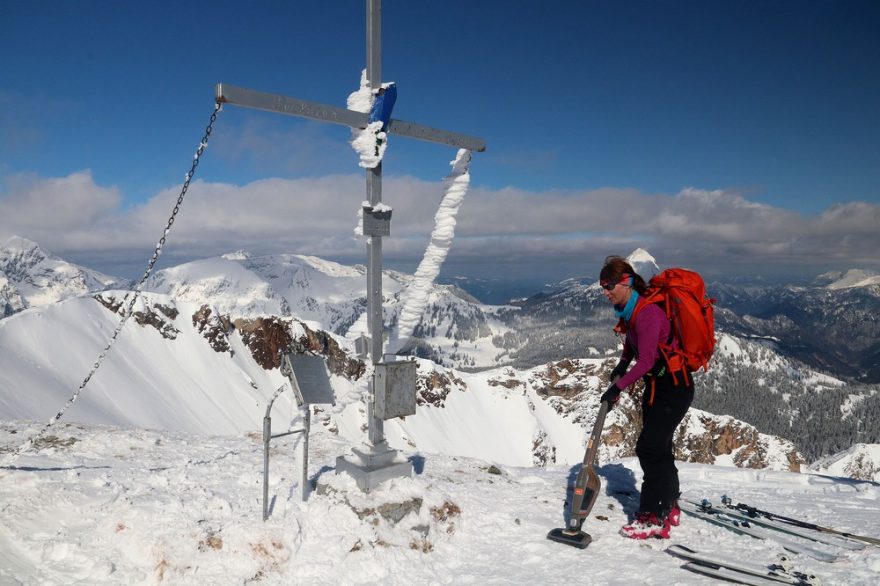 Vysávání na vrcholu Leobner (2036 m) - nová výzva! Extreme vacuumcleaning