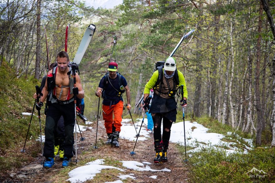 Cesta na Mjølvafjellet